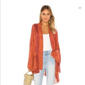 Free People One Sasha Tie Dye Kimono